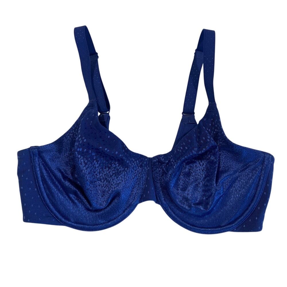 Wacoal Back Appeal Underwire Bra Size 34D Full Coverage Seamless Unlined 855303